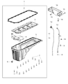 Diagram for Jeep Dipstick - 53034186AC