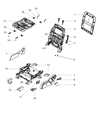 Diagram for 2015 Dodge Journey Seat Cover - 1CZ06DX9AB