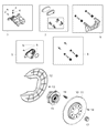 Diagram for 2021 Jeep Compass Brake Disc - 68249842AC