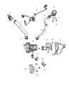 Diagram for Dodge Vacuum Pump - 4891832AB