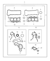 Diagram for 2019 Ram ProMaster 1500 Thermostat Gasket - 4893377AA