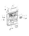 Diagram for 2022 Ram 2500 Mirror Cover - 6WR451X9AA