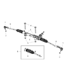 Diagram for 2010 Jeep Liberty Rack And Pinion - R2109984AH