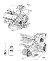 Diagram for 2009 Dodge Nitro A/C Compressor - 55111401AC