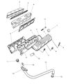 Diagram for Jeep Grand Wagoneer Cylinder Head - R5852480
