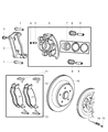 Diagram for 2012 Ram 1500 Brake Disc - 52009968AC