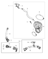 Diagram for Jeep Crankcase Breather Hose - 68166403AB