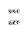 Diagram for 2020 Ram ProMaster 3500 Blower Control Switches - 6RK13DX9AB