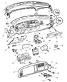 Diagram for Dodge Ram 2500 Headlight Switch - 56021674AB