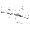 Diagram for Ram Dakota Tie Rod End - 2AMTR468AD