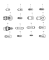 Diagram for Ram 2500 Headlight Bulb - L00194NA