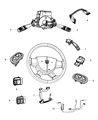 Diagram for 2011 Chrysler 200 Wiper Switch - 68015102AD