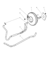 Diagram for 2001 Chrysler Sebring Brake Booster Vacuum Hose - 4764672AA