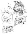 Diagram for 2011 Jeep Patriot Trunk Lid Latch - 4589181AD