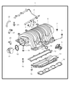Diagram for Dodge Challenger PCV Valve - 5037831AA