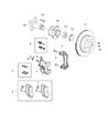 Diagram for Ram ProMaster 2500 Wheel Bearing - 68094829AA