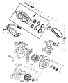 Diagram for Dodge Brake Caliper Bolt - 5093356AA