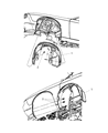 Diagram for 2022 Dodge Challenger Wheelhouse - 68259092AF