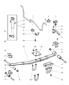 Diagram for 1999 Jeep Cherokee Sway Bar Link - V2001094
