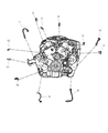 Diagram for Chrysler Knock Sensor - 4557667AB
