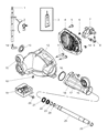 Diagram for Jeep Axle Shaft Seal - 52111338AC