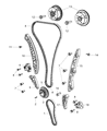 Diagram for 2012 Chrysler 200 Crankshaft Timing Gear - 4884587AB