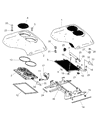 Diagram for Dodge Sprinter 2500 Grille - 68012644AA
