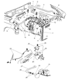 Diagram for 2004 Jeep Wrangler A/C Compressor Cut-Out Switches - 4897617AA