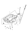Diagram for Jeep Renegade Oil Pan - 5047566AD