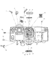 Diagram for Chrysler PT Cruiser Headlight Switch - 5019714AA