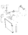 Diagram for 2014 Jeep Cherokee A/C System Valve Core - 68231466AA
