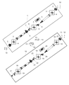 Diagram for 2023 Ram 3500 Drive Shaft - 68335965AF