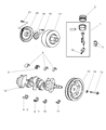 Diagram for Chrysler New Yorker Torque Converter - R4797476