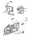 Diagram for 2005 Chrysler Sebring Car Speakers - 5081026AC
