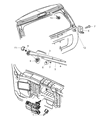 Diagram for 2006 Jeep Grand Cherokee Washer Pump - 5143581AA
