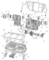 Diagram for Chrysler 300 Seat Heater - 5000022AB