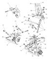 Diagram for Chrysler Prowler Control Arm Bushing - 4848052