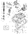 Diagram for Chrysler PT Cruiser Steering Knuckle - 5272486AB