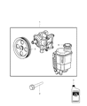 Diagram for 2011 Ram 1500 Power Steering Pump - R8069903AC