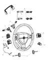 Diagram for Chrysler PT Cruiser Headlight Switch - 68041485AB