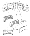 Diagram for 1994 Dodge Ram 2500 Speedometer - 4723723