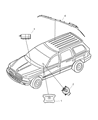 Diagram for 2006 Dodge Durango Air Bag - 52029344AC