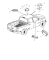 Diagram for Dodge Ram 1500 Dome Light - 5073070AA