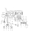 Diagram for Dodge Mirror Switch - 68010492AA