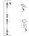 Diagram for 2011 Ram 3500 Drive Shaft - 52123532AA