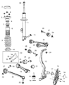 Diagram for Chrysler 300 Steering Knuckle - 5181895AC