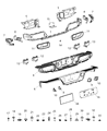 Diagram for 2023 Jeep Gladiator Bumper - 6KM15RXFAA