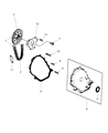 Diagram for 1998 Jeep Cherokee Timing Chain - 53020444