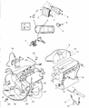 Diagram for Chrysler Grand Voyager Neutral Safety Switch - 4659676AB