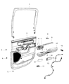 Diagram for 2020 Ram 1500 Armrest - 6EE872C1AD